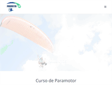 Tablet Screenshot of paramotorpr.com.br